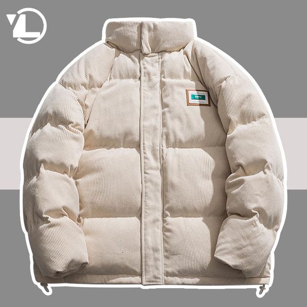 mens down parkas winter cotton parka corduroy hip hop thicken warm jackets casual loose coat streetwear japanese outwear women 221122, Black
mens down parkas winter cotton parka corduroy hip hop thicken warm jackets casual loose coat streetwear japanese outwear women 221122, Black