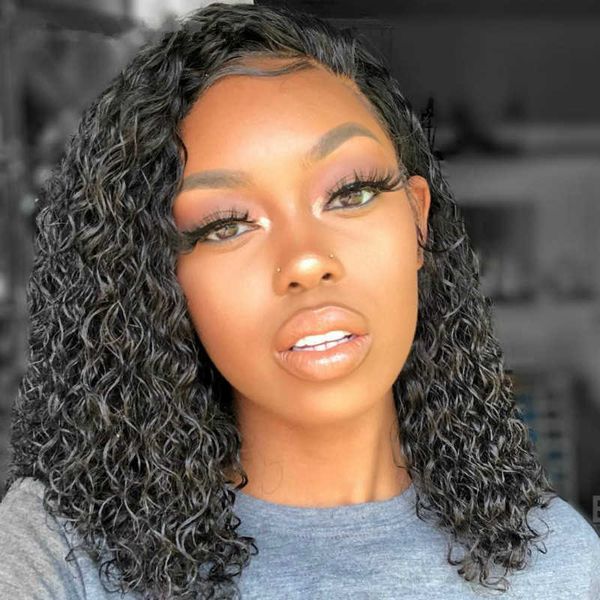 synthetic wigs wig caps front lace high temperature silk black chemical fiber headgear wig partial small curly wave short female 221122 
synthetic wigs wig caps front lace high temperature silk black chemical fiber headgear wig partial small curly wave short female 221122