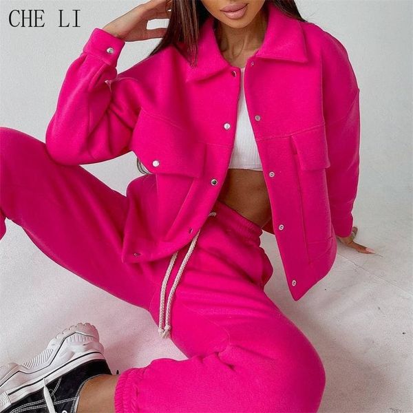 women's two piece pants solid color jacket casual trousers suit long sleeved coat sweater autumn and winter two piece set women 221121, White
women's two piece pants solid color jacket casual trousers suit long sleeved coat sweater autumn and winter two piece set women 221121, White
