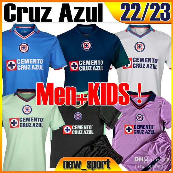 22 23 liga mx cruz azul soccer jerseys fans version special commemorative edition futbol camiseta de futbol 2022 2023 men kids football shir, Black;yellow 
22 23 liga mx cruz azul soccer jerseys fans version special commemorative edition futbol camiseta de futbol 2022 2023 men kids football shir, Black;yellow
