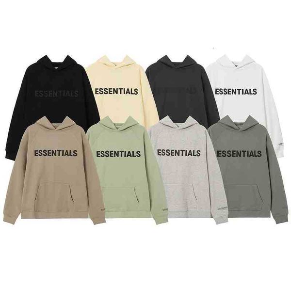 2022 round neck hoodie sweatshirt fashion brand essentailss letter loose casual sweater fog men's and women's couple hooded pullov, Black
2022 round neck hoodie sweatshirt fashion brand essentailss letter loose casual sweater fog men's and women's couple hooded pullov, Black