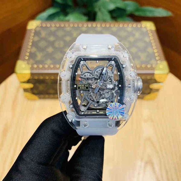 mechanical richa milles watch crystal mens hollowed automatic out transparent light personalized fashion alternative atmospheric movement, Slivery;black
mechanical richa milles watch crystal mens hollowed automatic out transparent light personalized fashion alternative atmospheric movement, Slivery;black