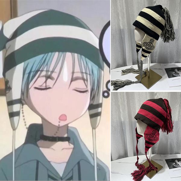 beanie skull caps anime cosplay apparel beanies okazaki shinichi nana hats girl women tassel ear protection hat winter fall casual bonnet go, Blue;gray
beanie skull caps anime cosplay apparel beanies okazaki shinichi nana hats girl women tassel ear protection hat winter fall casual bonnet go, Blue;gray