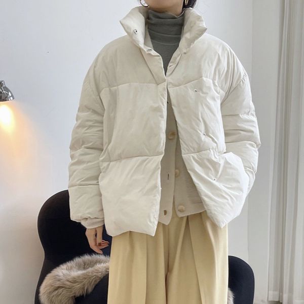 women's down parkas women winter retro fashion striped bread cotton jacket ladies casual loose stand collar covered button solid color, Black
women's down parkas women winter retro fashion striped bread cotton jacket ladies casual loose stand collar covered button solid color, Black