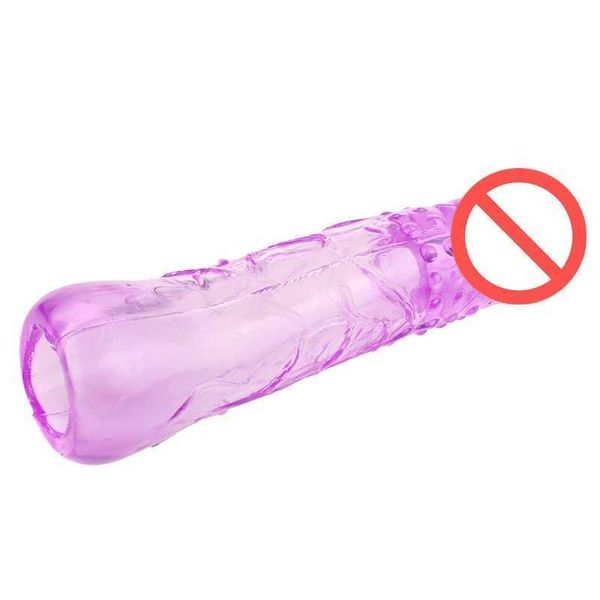

l12 toys massagers male increase cock rings silicone penis sleeve enlarge reusable soft erection enlargement products for men