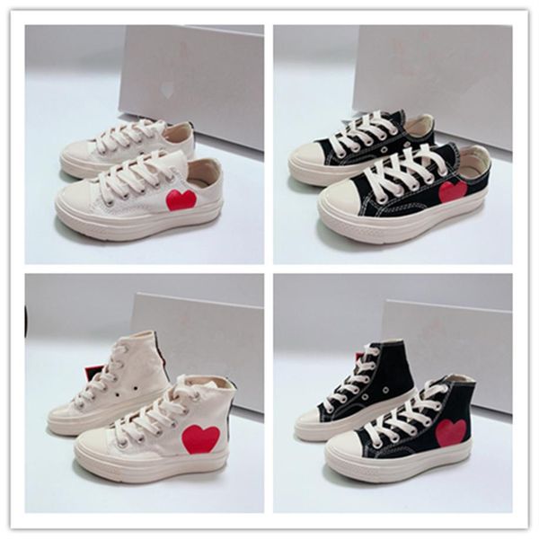 2021 kids big eyes play chuck 70 canvas shoes multi heart 70s hi classic name skateboard trainers casual sport sneakers 23-35297p, Black
2021 kids big eyes play chuck 70 canvas shoes multi heart 70s hi classic name skateboard trainers casual sport sneakers 23-35297p, Black