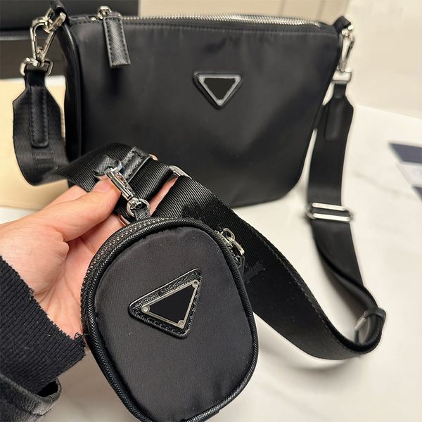 brand black crossbody bags for woman man 2 pcs sets composite bag nylon designer shoulder bag soft card purses gift
brand black crossbody bags for woman man 2 pcs sets composite bag nylon designer shoulder bag soft card purses gift