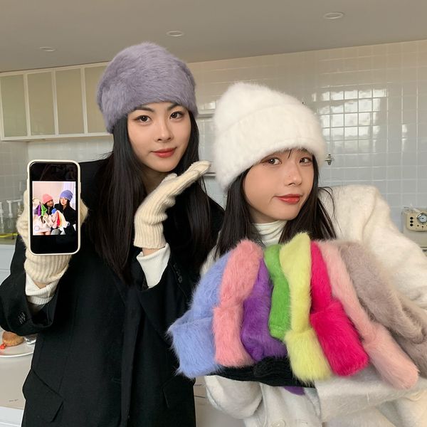 beanie skull caps rabbit fur winter hat for woman with sequin soft autumn knitted bonnet warm beanie hip hop cap gift 221122, Blue;gray
beanie skull caps rabbit fur winter hat for woman with sequin soft autumn knitted bonnet warm beanie hip hop cap gift 221122, Blue;gray