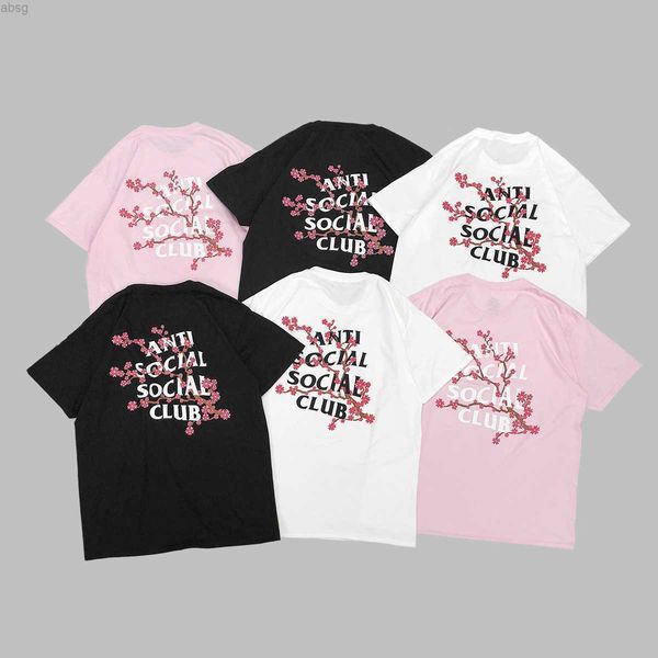2022 fashion high street brand assc summer short sleeve t shirt plum peach blossom flower letter men's and women's te8s, Black
2022 fashion high street brand assc summer short sleeve t shirt plum peach blossom flower letter men's and women's te8s, Black
