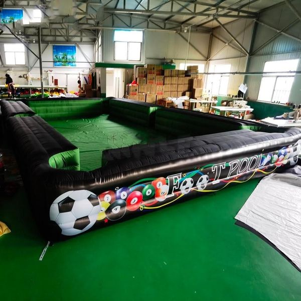 Image of Playhouse Human Inflatable Snooker Football/Soccer Table Pool Portable Snookball Funny Indoor Outdoor Sport Games