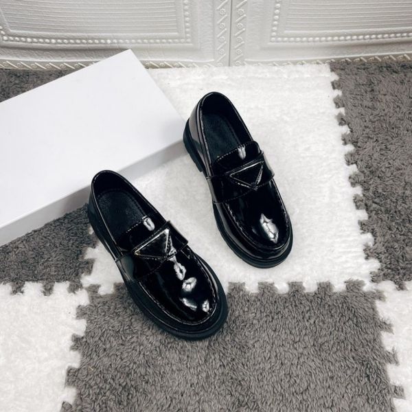 kids children leather casual shoes monolith chocolate triangle logo black white loafers boys girls flat shoe classic patent matte loafer tra
kids children leather casual shoes monolith chocolate triangle logo black white loafers boys girls flat shoe classic patent matte loafer tra