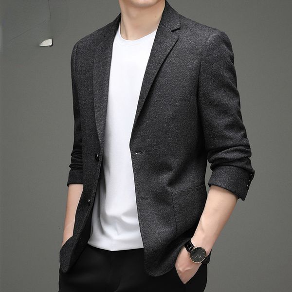 men's suits blazers fashion handsome trend men slim fit blazer jacket male smart casual suit solid color overcoat clothing h179 221122, White;black
men's suits blazers fashion handsome trend men slim fit blazer jacket male smart casual suit solid color overcoat clothing h179 221122, White;black