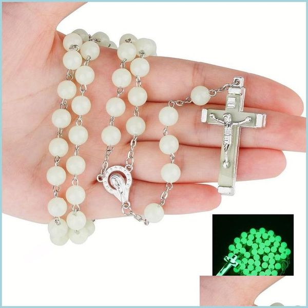 pendant necklaces glow in the dark jesus crucifix cross pendant necklace night light fluorescence christ prayer beads necklaces for dhmd3, Silver
pendant necklaces glow in the dark jesus crucifix cross pendant necklace night light fluorescence christ prayer beads necklaces for dhmd3, Silver