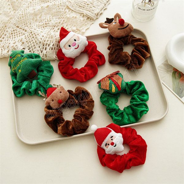 xmas elastic hairbands velvet hair scrunchies christmas tree santa elk hair bands hair accessories rubber band, Slivery;white
xmas elastic hairbands velvet hair scrunchies christmas tree santa elk hair bands hair accessories rubber band, Slivery;white