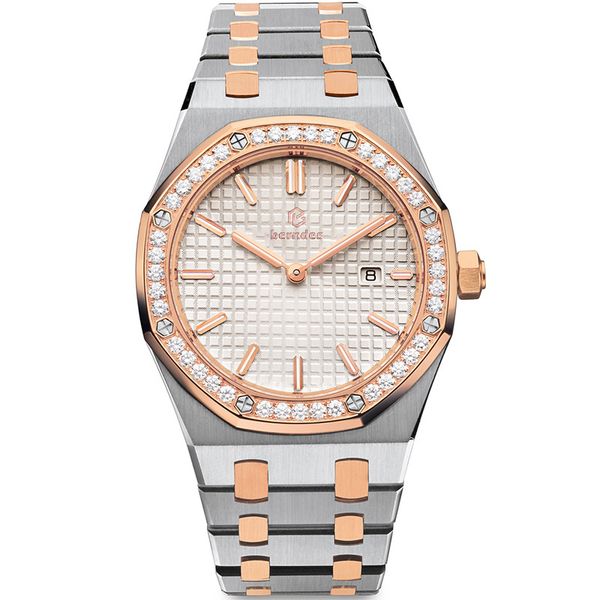 stainless steel diamond watches are elegant and available in 33mm sizes to suit all women, Slivery;golden
stainless steel diamond watches are elegant and available in 33mm sizes to suit all women, Slivery;golden