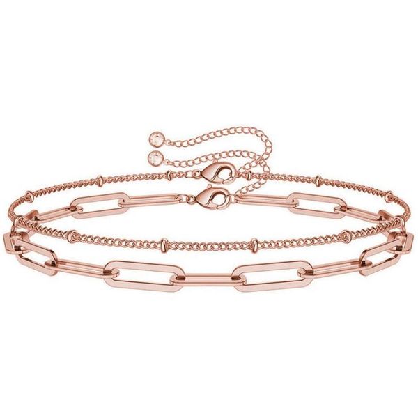 chain stainless steel chain bracelets for women double layer chains bracelet fashion jewelry drop delivery dhkxt, Black
chain stainless steel chain bracelets for women double layer chains bracelet fashion jewelry drop delivery dhkxt, Black