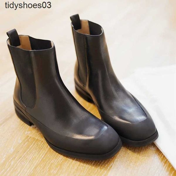 women designers rois the row full leather square head low women designers rois heel chelsea boots elastic sleeve black short boots size 34-3
women designers rois the row full leather square head low women designers rois heel chelsea boots elastic sleeve black short boots size 34-3