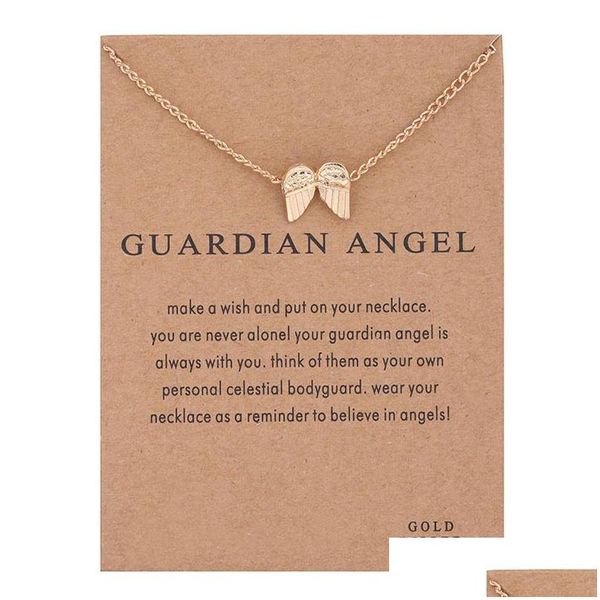 pendant necklaces angel wings necklace with gift card guardian pendant necklaces fashion jewelry gifts drop delivery pendants dhmhy, Silver
pendant necklaces angel wings necklace with gift card guardian pendant necklaces fashion jewelry gifts drop delivery pendants dhmhy, Silver