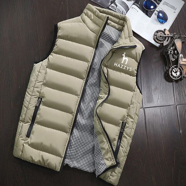 men's vests hazzys brand women's autumn winter warm windproof vest jacket fashion trend thickened cotton padded 221122, Black;white
men's vests hazzys brand women's autumn winter warm windproof vest jacket fashion trend thickened cotton padded 221122, Black;white