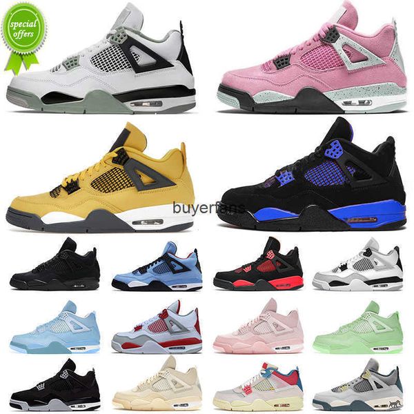 2023 basketball shoes sneakers blue thunder retro cactus jack bred sail pink jumpman 4 4s iv designer for mens womens j4 seafoam, Black
2023 basketball shoes sneakers blue thunder retro cactus jack bred sail pink jumpman 4 4s iv designer for mens womens j4 seafoam, Black