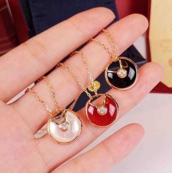 strands strings kajia amulet necklace 925 sterling silver plated 18k gold white fritillaria red agate safety charm pendant collar chain, Black
strands strings kajia amulet necklace 925 sterling silver plated 18k gold white fritillaria red agate safety charm pendant collar chain, Black