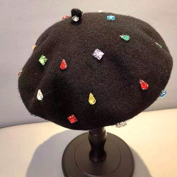 berets winter hats for women beanie pink black color diamond lady female beret caps warmer casual girls gorras boina mujer 221122, Blue;gray
berets winter hats for women beanie pink black color diamond lady female beret caps warmer casual girls gorras boina mujer 221122, Blue;gray