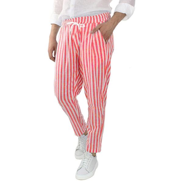 men's tracksuits trousers and men's striped loose breathable cotton linen casual waist men's pants 221122, Gray
men's tracksuits trousers and men's striped loose breathable cotton linen casual waist men's pants 221122, Gray