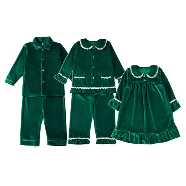 pajamas wholesale baby clothes toddler red green velvet kids boys and girls family matching christmas pyjamas 221121, Blue;red
pajamas wholesale baby clothes toddler red green velvet kids boys and girls family matching christmas pyjamas 221121, Blue;red