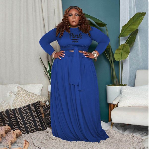 women's plus size tracksuits elegant skirts suits round neck letter pattern bandage pocket trendy plus size women dress sets 4xl 5xl w, Black
women's plus size tracksuits elegant skirts suits round neck letter pattern bandage pocket trendy plus size women dress sets 4xl 5xl w, Black