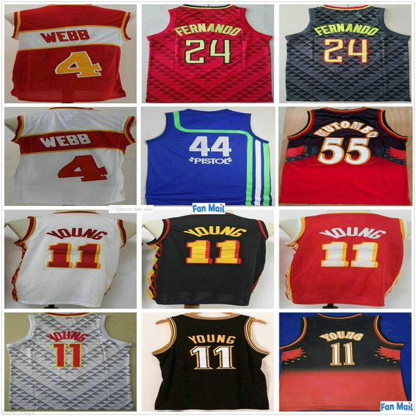 ncaa college trae #11 young jersey 24 bruno fernando red white black retro vintage wholesale spud 4 webb mens basketball jerseys, Black;red
ncaa college trae #11 young jersey 24 bruno fernando red white black retro vintage wholesale spud 4 webb mens basketball jerseys, Black;red