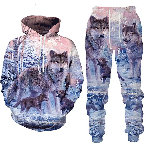 men's hoodies sweatshirts winter forest wolf hoodie set men's 3d printed hoodie suit casual sweashirts sweatpants tracksuit set fa, Black
men's hoodies sweatshirts winter forest wolf hoodie set men's 3d printed hoodie suit casual sweashirts sweatpants tracksuit set fa, Black