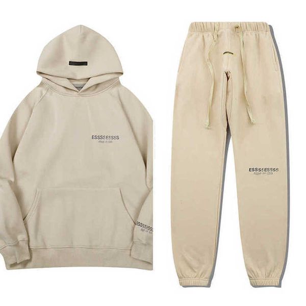 classic luxury men's tracksuits sweatshirts letter esss hoodies men women sportswear pants suit hooded sweater casual pullover couple, Black
classic luxury men's tracksuits sweatshirts letter esss hoodies men women sportswear pants suit hooded sweater casual pullover couple, Black