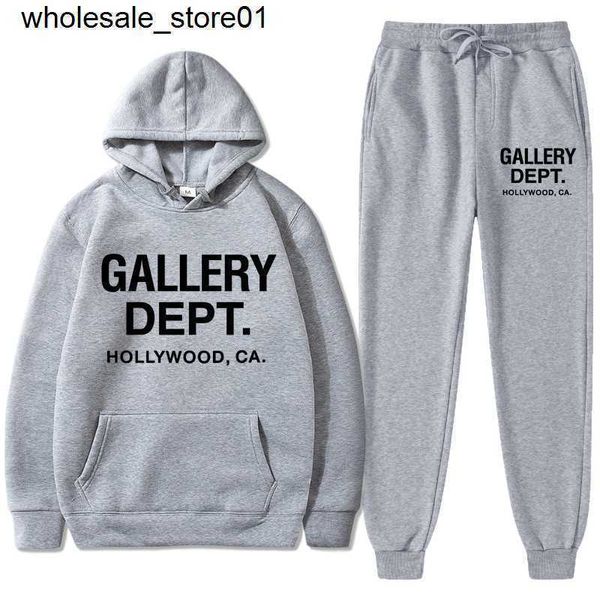 men's tracksuits designer galery dept center basic hoodie set men's women's plush sweater fashion streetwear suit, Gray
men's tracksuits designer galery dept center basic hoodie set men's women's plush sweater fashion streetwear suit, Gray