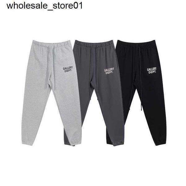 men's pants designer galery dept classic basic letter print men's women's solid color leggings fashion streetwear pants, Black
men's pants designer galery dept classic basic letter print men's women's solid color leggings fashion streetwear pants, Black