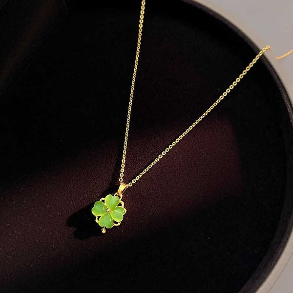 pendant necklaces strands strings temperament four leaf grass necklace women's autumn and winter luxury small people's cat's, Silver
pendant necklaces strands strings temperament four leaf grass necklace women's autumn and winter luxury small people's cat's, Silver