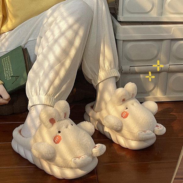 slippers lovely bunny slippers women fuzzy platform winter plush slides indoor fluffy furry slippers kawaii shoes, Black
slippers lovely bunny slippers women fuzzy platform winter plush slides indoor fluffy furry slippers kawaii shoes, Black