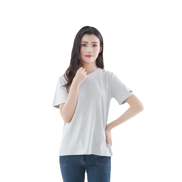women's t-shirt emf protection radiation anti rf safe protective clothing shielding, White
women's t-shirt emf protection radiation anti rf safe protective clothing shielding, White