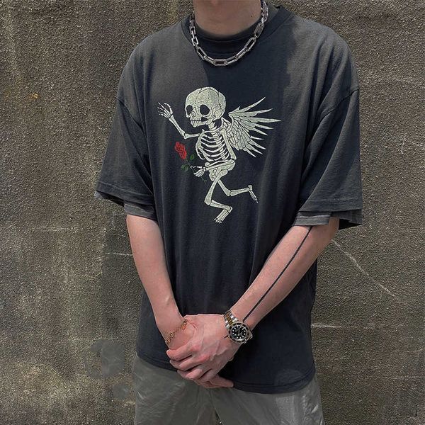men t-shirt gall dep cotton fashion designer casual hip hop high street brand loose print round neck short sleeve oversize 0yig, White;black
men t-shirt gall dep cotton fashion designer casual hip hop high street brand loose print round neck short sleeve oversize 0yig, White;black
