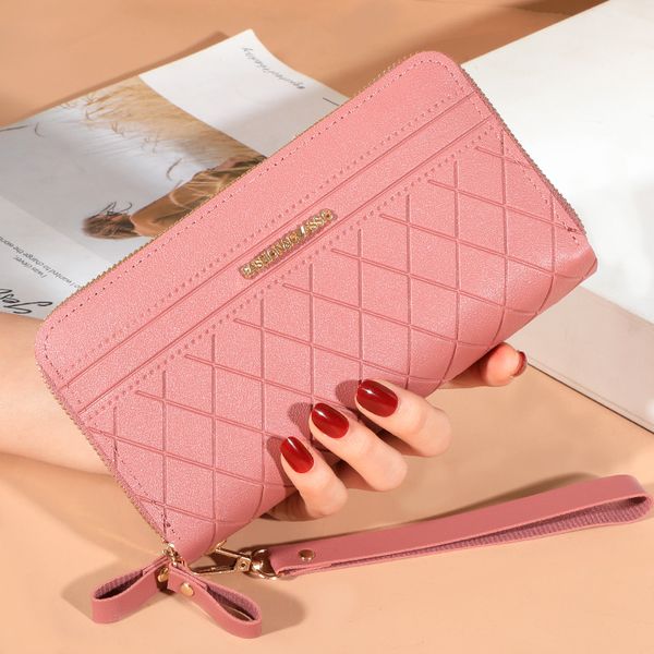 long women's wallet female purses tassel coin purse card holder wallets double zipper pu leather clutch luxury money phone bag, Red;black
long women's wallet female purses tassel coin purse card holder wallets double zipper pu leather clutch luxury money phone bag, Red;black