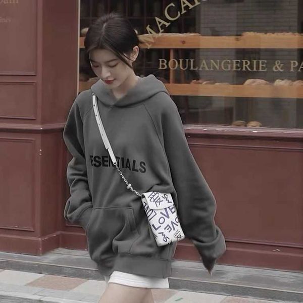 designer hoodie warm essentials hooded men women fashion streetwear pullover sweatshirts autumn and winter double high hoodie loose male, Black
designer hoodie warm essentials hooded men women fashion streetwear pullover sweatshirts autumn and winter double high hoodie loose male, Black