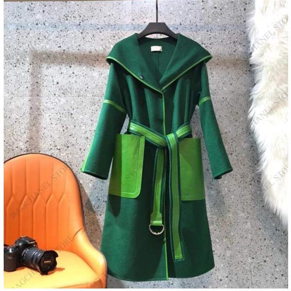 womens long wool blends autumn winter outerwaer trendy fashion classic letter pattern women jackets and coats bathrobe style asian size coat, Black
womens long wool blends autumn winter outerwaer trendy fashion classic letter pattern women jackets and coats bathrobe style asian size coat, Black