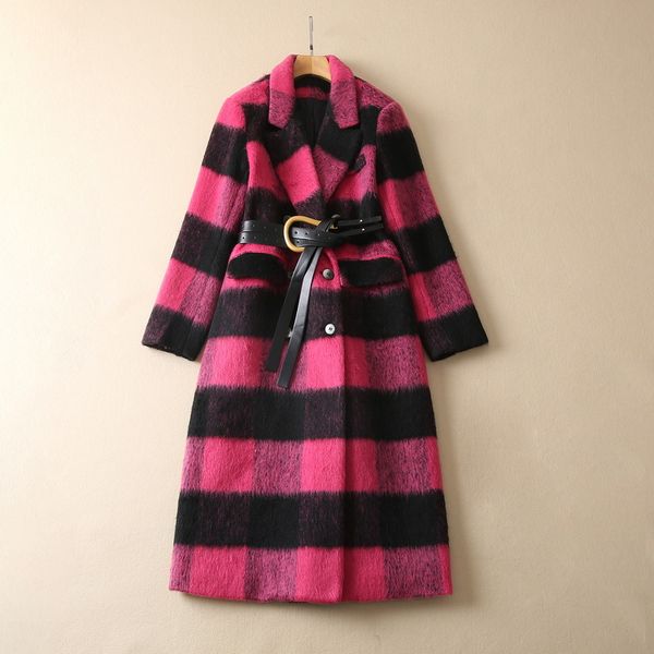 wool & blends european and american women's wear for winter 2022 long sleeve suit collar striped print single breasted belt fashion plu, Black
wool & blends european and american women's wear for winter 2022 long sleeve suit collar striped print single breasted belt fashion plu, Black