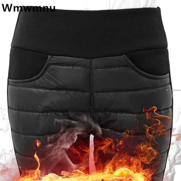 women's pants capris thicken velvet lined down cotton winter warm elastic waist skinny pencil trousers casual oversized 6xl pantalones, Black;white
women's pants capris thicken velvet lined down cotton winter warm elastic waist skinny pencil trousers casual oversized 6xl pantalones, Black;white