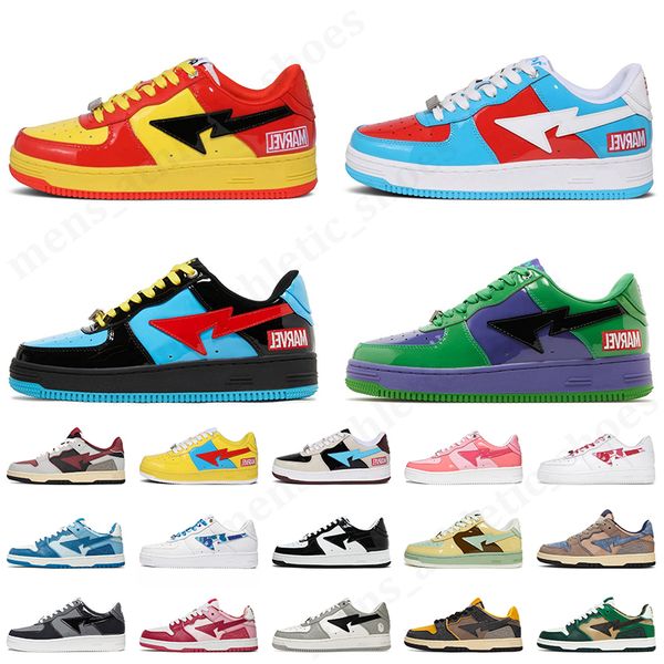 bapestas shoes running trainers platform sneakers abc color camo combo leather suede black white grey pink designer 2022 women mens
bapestas shoes running trainers platform sneakers abc color camo combo leather suede black white grey pink designer 2022 women mens
