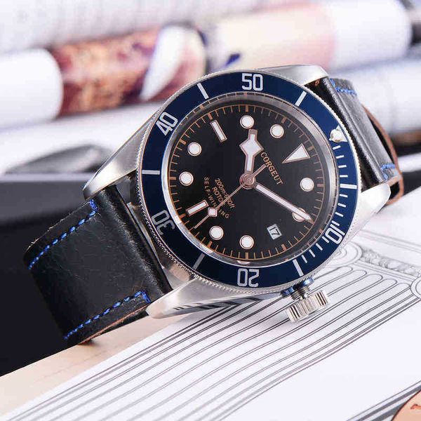 watch fashion tudors luxury designer watch corgeut 41mm blue automatic mechanical men's leisure sub waterproof luminous round pointer l, Slivery;brown
watch fashion tudors luxury designer watch corgeut 41mm blue automatic mechanical men's leisure sub waterproof luminous round pointer l, Slivery;brown