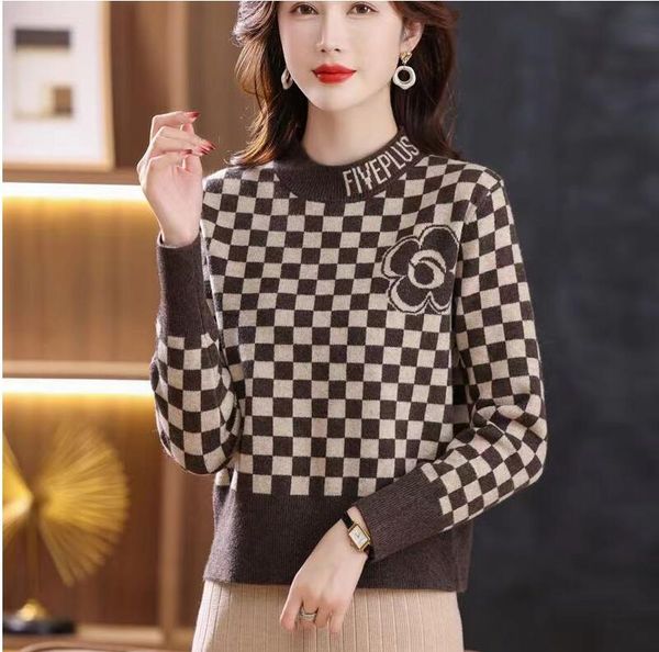 crewneck crochet jumper korean women's sweater trend clothes sweaters for women knitted fashion pullover, White;black
crewneck crochet jumper korean women's sweater trend clothes sweaters for women knitted fashion pullover, White;black