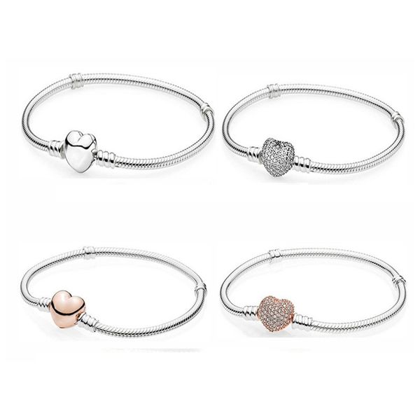 s925 sterling silver bracelets snake chain women with original box fits pandora authentic cz diamond pave charms bracelet birthday gift chri, Golden;silver
s925 sterling silver bracelets snake chain women with original box fits pandora authentic cz diamond pave charms bracelet birthday gift chri, Golden;silver