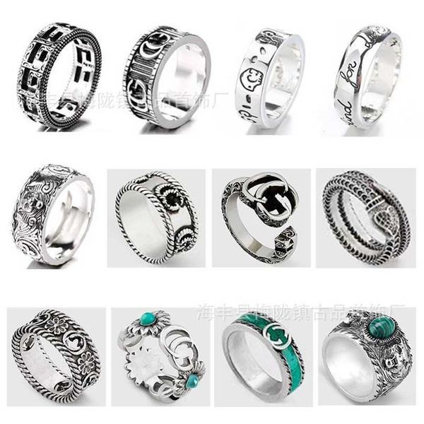 2023 jewelry sterling silver ring is worn-out with complete range of double rings for men and women
2023 jewelry sterling silver ring is worn-out with complete range of double rings for men and women