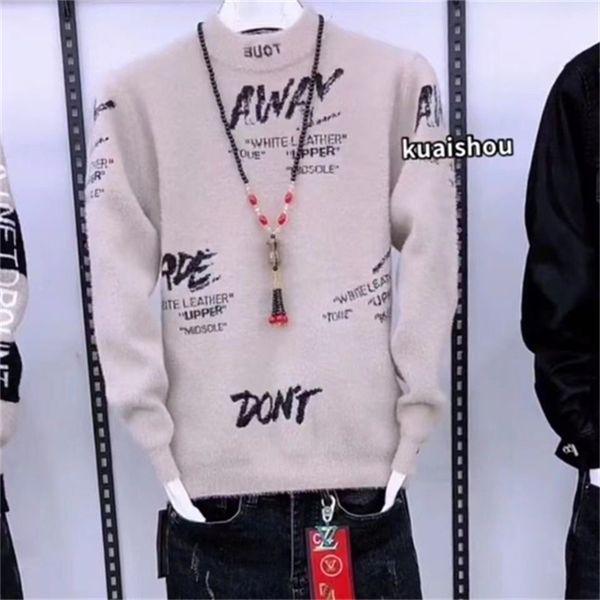 2023 men's sweaters casual monogrammed men's sportswear women's designer sweater long sleeve sport shirt knitted garment size, White;black
2023 men's sweaters casual monogrammed men's sportswear women's designer sweater long sleeve sport shirt knitted garment size, White;black