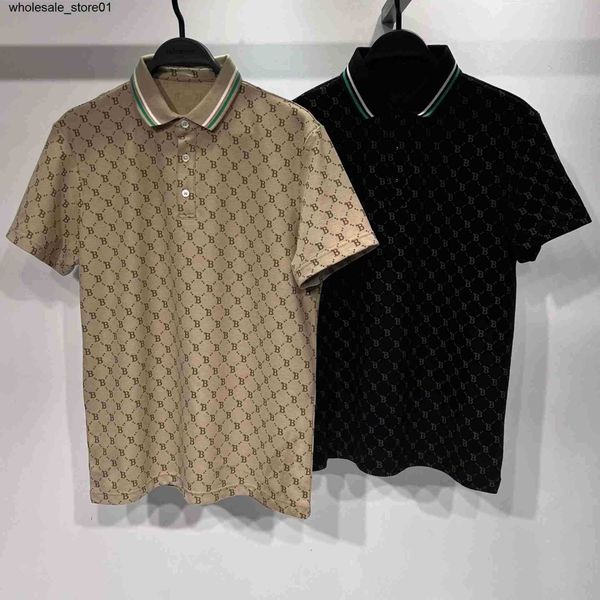 men's t-shirts 2022 summer new men's b printed short sleeve casual fashion polo shirt, White;black
men's t-shirts 2022 summer new men's b printed short sleeve casual fashion polo shirt, White;black